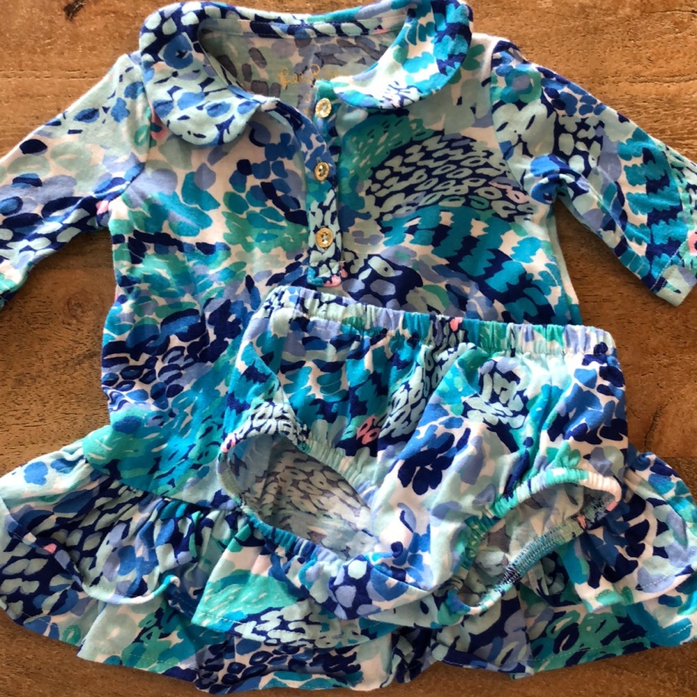 Lilly Pulitzer dress with bloomers